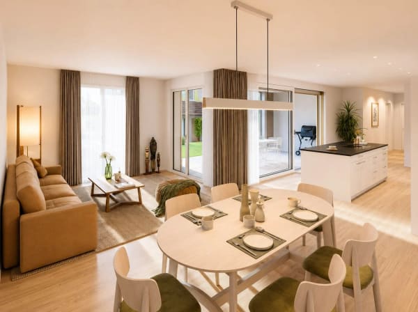 Immobilie in Boswil - 4.5-Zimmer-Maisonette mit Galerie und Balkon - Bild 3