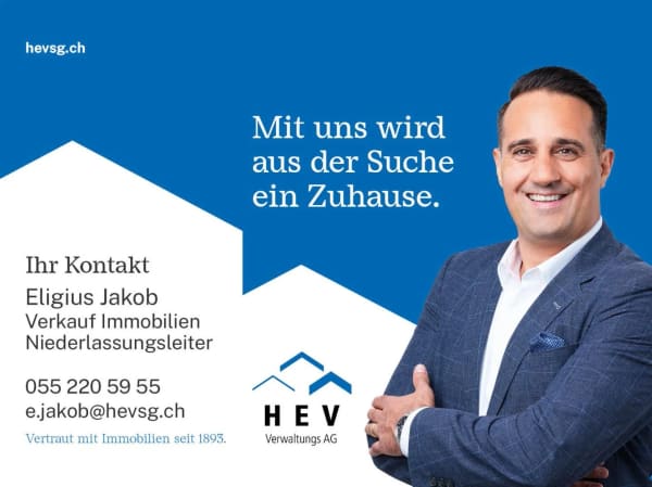 Immobilie in Amden - Viel Sonne, über dem Nebel und wunderschöne Bergsicht - Bild 11