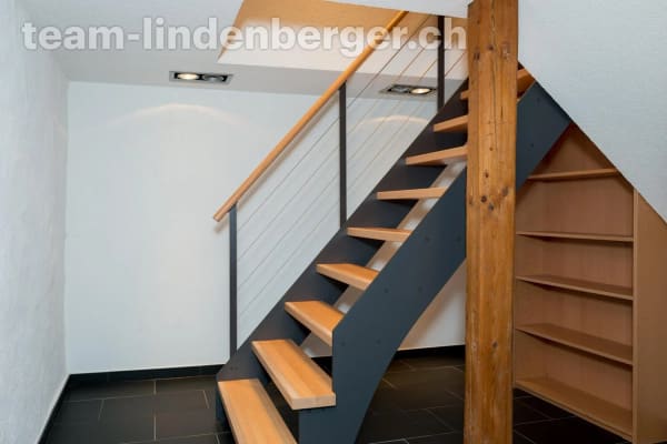 Immobilie in Langenbruck - 3½ Zi.-Maisonettewohnung im EG und 1.OG mit Balkon inkl. Garage und Aussenparkplatz - Bild 3
