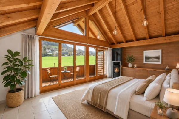Immobilie in Langenbruck - Grosszügige Dachwohnung in Langenbruck BL - Bild 3