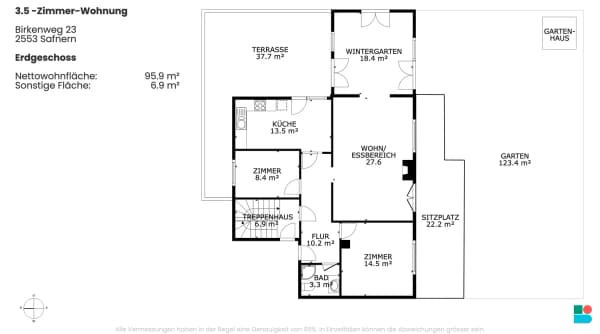 Immobilie in Safnern - Zweifamilienhaus mit grossem Garten und viel Potenzial in Safnern - Bild 8