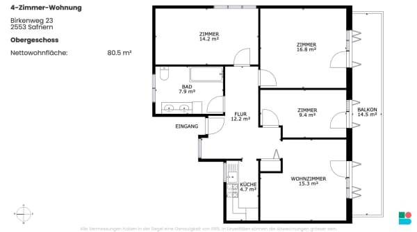 Immobilie in Safnern - Zweifamilienhaus mit grossem Garten und viel Potenzial in Safnern - Bild 9