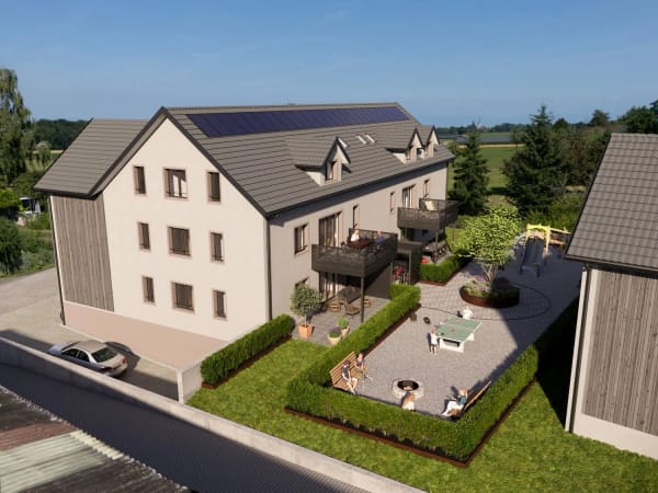 Immobilie in Schönenbaumgarten - Familienfreundliche 6.5-Zimmer-Neubauwohnung mit Seesicht - Baustart ist erfolgt - Bild 4