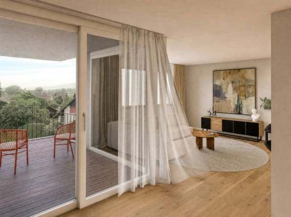 Immobilie in Scheuren - Exklusive 3.5-Zimmer-Neubauwohnung im Erdgeschoss in Scheuren - Bild 3