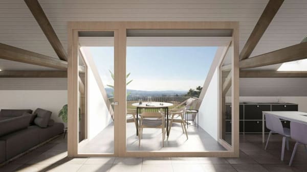 Immobilie in Cronay - Cronay - 4,5 pièces avec poutres apparentes, loggia et jardinet - Bild 3