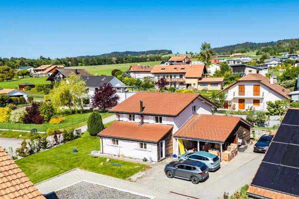 Immobilie in Sorens - Objet rare : villa individuelle dans quartier résidentiel calme - Bild 0