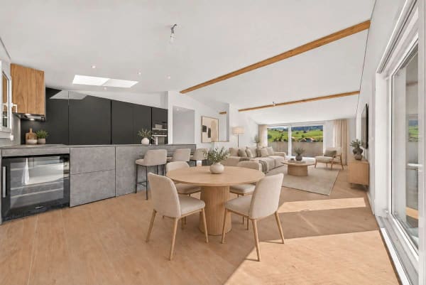 Immobilie in Senèdes - Appartement neuf de 4,5 pièces avec terrasses et vue sur les Préalpes - Bild 0