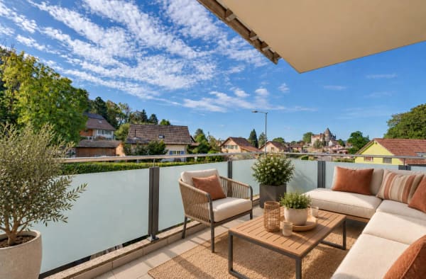 Immobilie in Oron-le-châtel - Le Château d'Oron en toile de fond - Bild 0