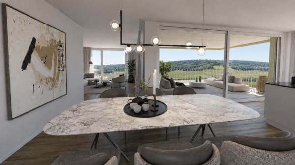 Immobilie in Andelfingen - Elsau Casa Weitblick - Penthouse - Bild 2