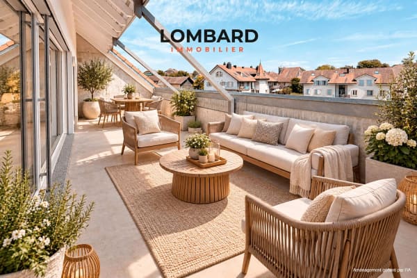 Immobilie in Corcelles-près-payerne - Attique neuf de 3.5 pièces avec grande terrasse - Bild 0