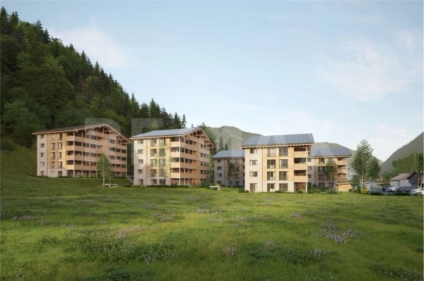 Immobilie in Schiers - Energiebewusst wohnen Garglas.ch: 3½-Zimmer-Wohnung D4 mit Anteil an Solarkraft - Bild 8