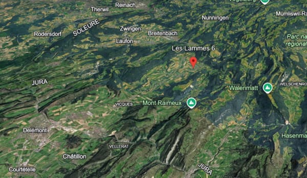 Immobilie in Mervelier - Baisse de prix : maison 5.5pces, env. 120m2, terrain 802m2, avec garage, places de parc, terrasse - Bild 11