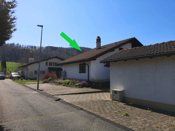 Immobilie in Mervelier - Baisse de prix : maison 5.5pces, env. 120m2, terrain 802m2, avec garage, places de parc, terrasse - Bild 2
