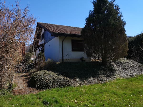 Immobilie in Mervelier - Baisse de prix : maison 5.5pces, env. 120m2, terrain 802m2, avec garage, places de parc, terrasse - Bild 6