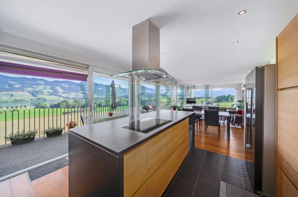 Immobilie in Gumefens - Duplex en attique avec vue exceptionnelle sur lac et montagnes - Bild 1