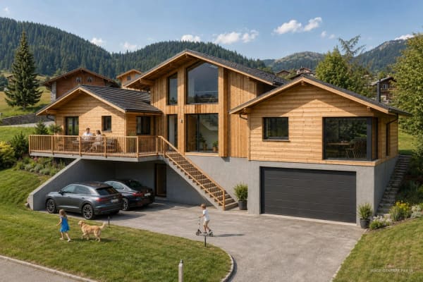 Immobilie in Bruson - Construisez votre chalet familial Ã  Bruson - Bild 0