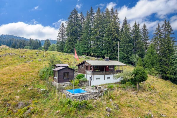 Immobilie in Plasselb - Ferienchalet - Natur pur mit herrlicher Aussicht - Bild 0