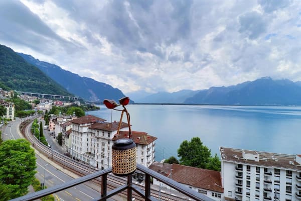 Immobilie in Vevey - Superbe appartement en viager occupé sans rente Vue Exceptionnelle sur le Lac à Territet (VD) - Bild 8