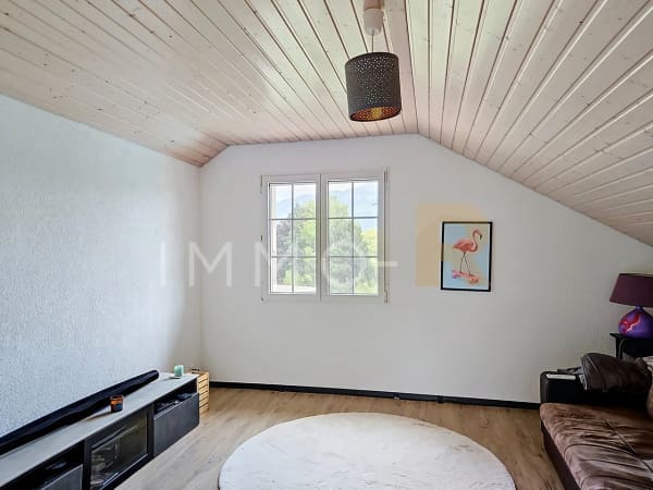Immobilie in Echarlens - Magnifique villa de 7.5 piÃ¨ces avec piscine chauffÃ©e - Bild 8