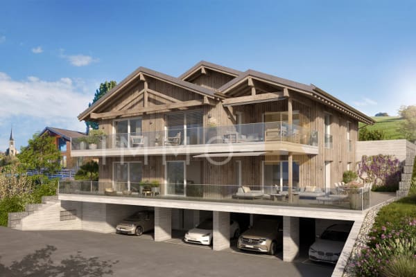 Immobilie in Pont-la-ville - Appartement 4,5 de standing - Bild 0