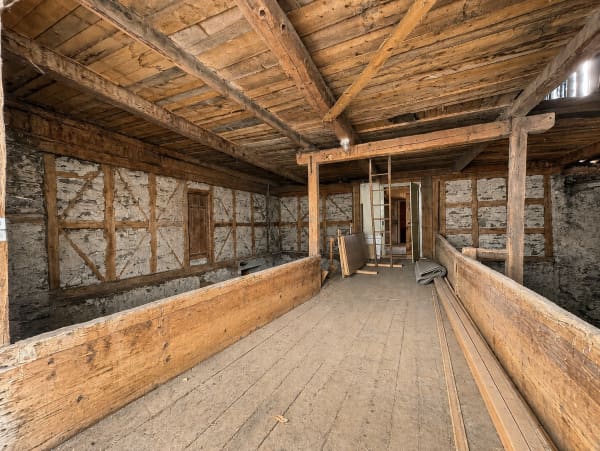 Immobilie in Tschlin - Alpine Idylle in Tschlin: GrosszÃ¼giges Engadinerhaus mit Stall - Bild 8