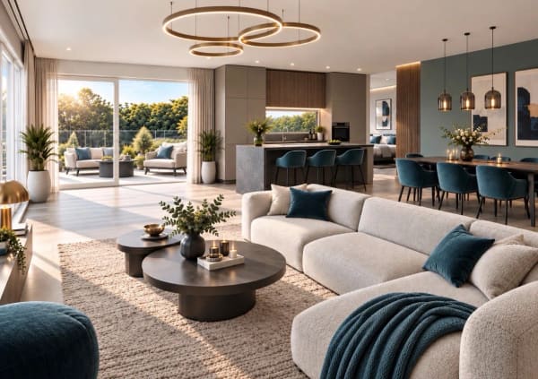 Immobilie in St. Antoni - Exklusive Neubau-5 1/2 Zimmer-Eigentumswohnung mit 136 mÂ² - Bild 1