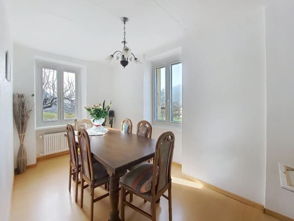 Immobilie in Grône - Pramagnon, maison familiale de 230m2 avec pelouse et places de parc extÃ©rieures - Bild 5