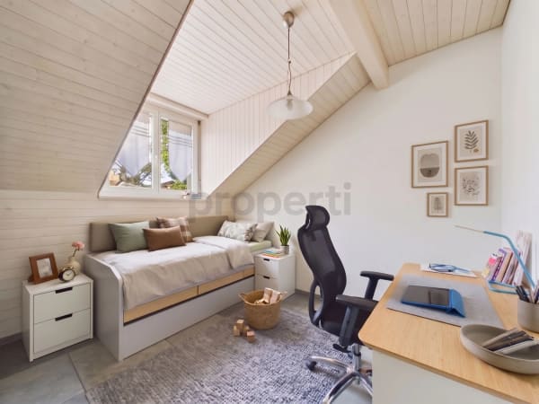 Immobilie in Rheineck - Ruhige 5.5-Zi.-Maisonette: Balkon im Grünen, 4 Schlafzimmer & grosser Hobbyraum - Bild 7