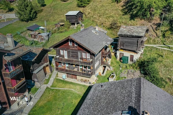 Immobilie in Randa - Charmante 5.5-Zimmer-Duplexwohnung nahe Zermatt - Bild 19
