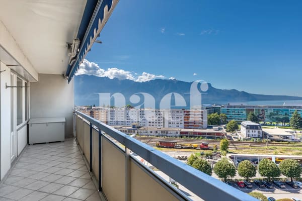 Immobilie in Corsier-sur-vevey - Appartement 4.5 pièces avec vue sur le lac et deux grands balcons à vendre à Corsier-sur-Vevey - Bild 1