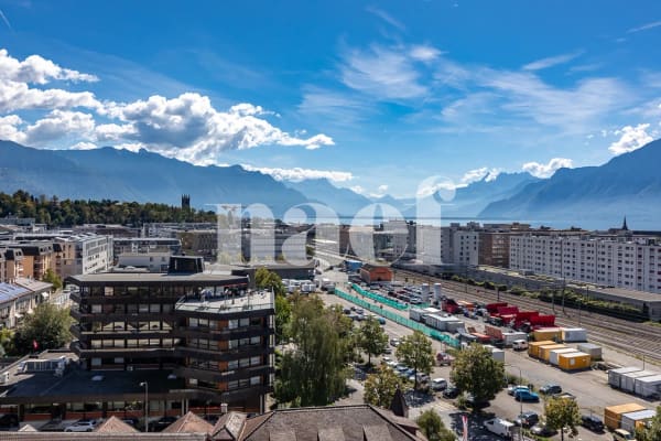 Immobilie in Corsier-sur-vevey - Appartement 4.5 pièces avec vue sur le lac et deux grands balcons à vendre à Corsier-sur-Vevey - Bild 3