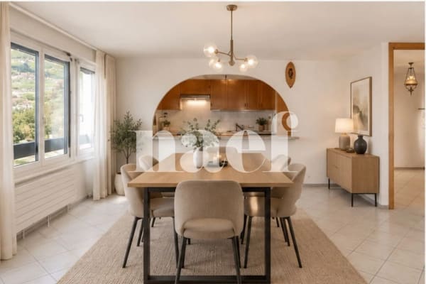 Immobilie in Corsier-sur-vevey - Appartement 4.5 pièces avec vue sur le lac et deux grands balcons à vendre à Corsier-sur-Vevey - Bild 6