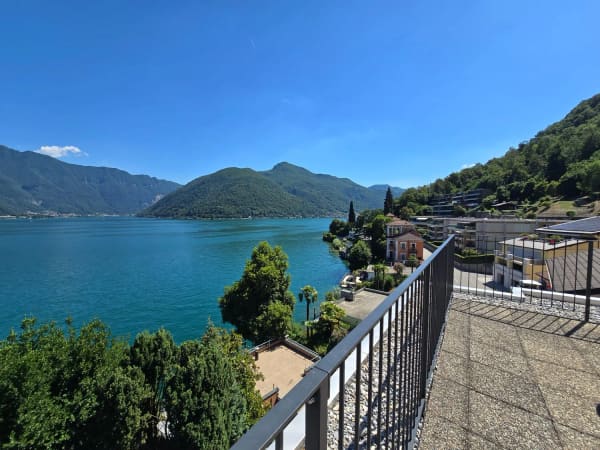 Immobilie in Melide - Helle 2,5-Zi. Wohnung mit Seeblick mit Terrasse und Parkplatz - Bild 2