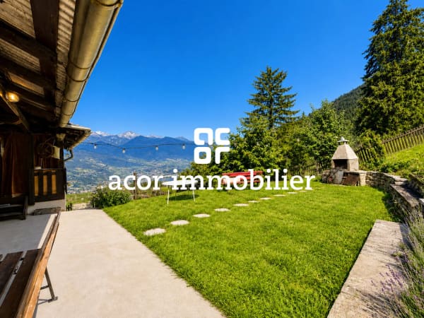 Immobilie in Grône - Appartement dans un authentique mayen - Vue magnifique et nature - Bild 1
