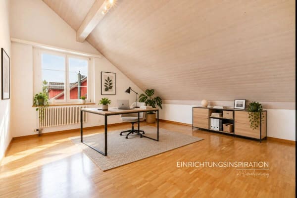 Immobilie in Hettlingen - Charmante 3.5-Zimmer-Dachwohnung mit grosszÃ¼gigem Gartenbereich - Bild 5