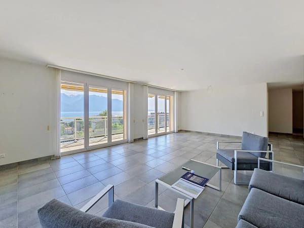 Immobilie in Montreux - Superbe attique de 4 piÃ¨ces avec grande terrasse et vue panoramique - Bild 6