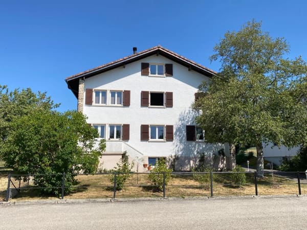 Immobilie in Les Bois - Les Bois - Maison individuelle de 2 appartements indépendants et garage double - Bild 0