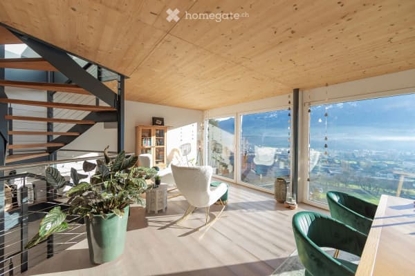 Immobilie in Sarnen - 3-Zimmerlofthaus an Toplage Ã¼ber dem Sarnersee - Bild 2