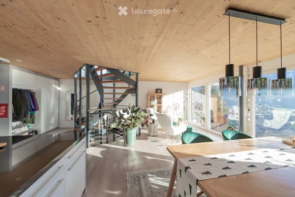 Immobilie in Sarnen - 3-Zimmerlofthaus an Toplage Ã¼ber dem Sarnersee - Bild 5