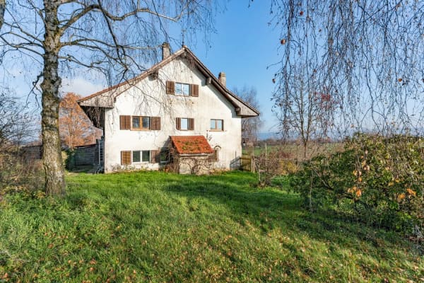 Immobilie in Surpierre - Belle ferme jumelÃ©e dans un cadre verdoyant en campagne fribourgeoise - Bild 2