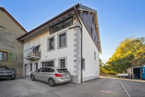 Immobilie in Aclens - Magnifique duplex de 178m2 au coeur du village - Bild 9