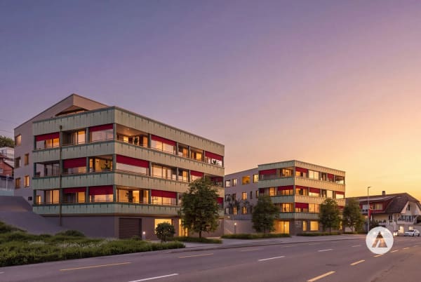 Immobilie in Gwatt - Neubauprojekt Gwattmoos: 4Â½-Zimmerwohnung im 2. OG, Haus C - Bild 2