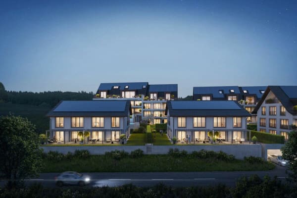 Immobilie in Raperswilen - 5.5-Zi. Doppelhaushälften mit Poolzugang - Neubau DORFRESORT - Bild 0
