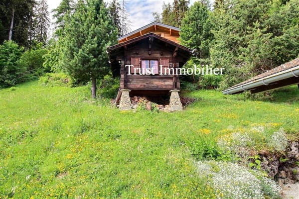 Immobilie in La Tzoumaz - Chalet de 5.5 piÃ¨ces un vÃ©ritable refuge alpin au coeur de La Tzoumaz - Bild 11