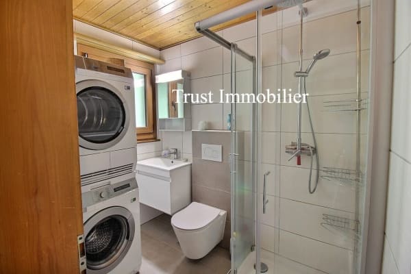 Immobilie in La Tzoumaz - Chalet de 5.5 piÃ¨ces un vÃ©ritable refuge alpin au coeur de La Tzoumaz - Bild 7