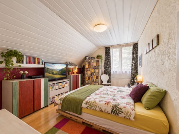 Immobilie in Zeiningen - Besonderes WohngefÃ¼hl! Maisonette mit Galerie und CheminÃ©e - Bild 11