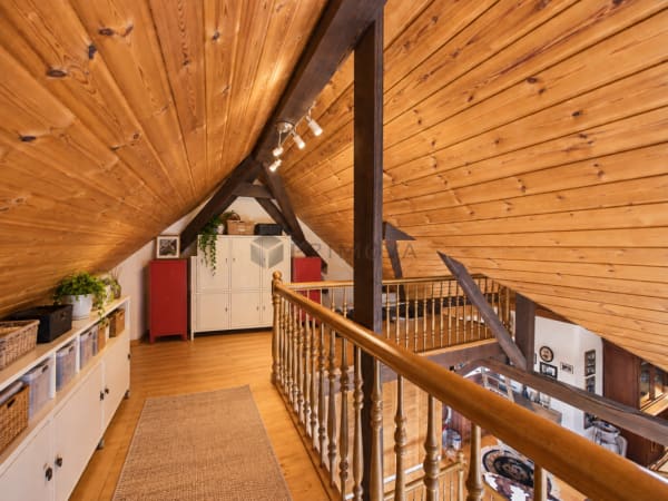 Immobilie in Zeiningen - Besonderes WohngefÃ¼hl! Maisonette mit Galerie und CheminÃ©e - Bild 15