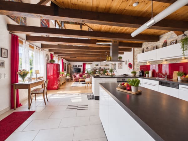 Immobilie in Zeiningen - Besonderes WohngefÃ¼hl! Maisonette mit Galerie und CheminÃ©e - Bild 5