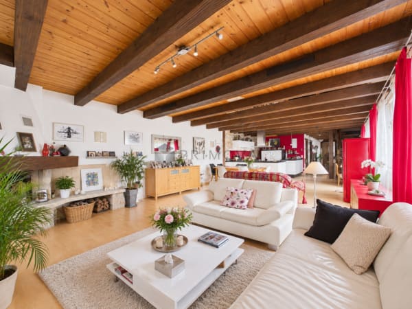Immobilie in Zeiningen - Besonderes WohngefÃ¼hl! Maisonette mit Galerie und CheminÃ©e - Bild 8