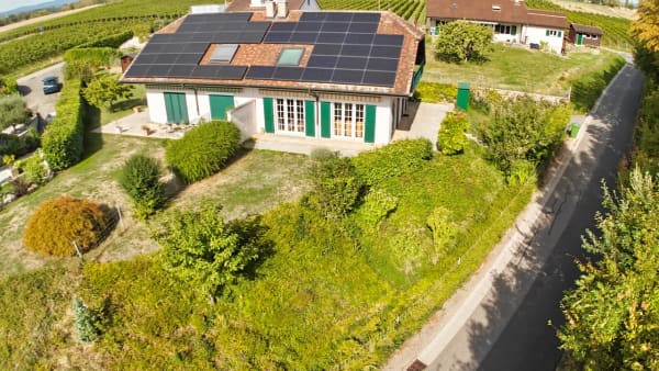Immobilie in Lussy-sur-morges - Maison mitoyenne familiale au calme avec petite vue lac - Bild 2